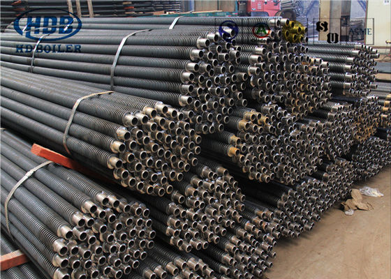 Ống vây nồi hơi bằng thép carbon 15mm Bộ tiết kiệm xoắn ốc để trao đổi nhiệt