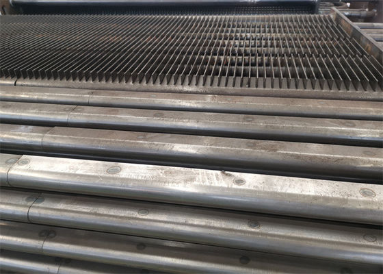 Ống vây nồi hơi loại H liền mạch 40 mm Bộ trao đổi nhiệt tản nhiệt bằng thép carbon