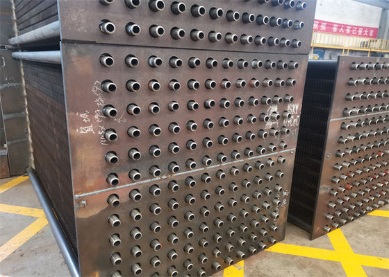 Ống vây nồi hơi loại H liền mạch 40 mm Bộ trao đổi nhiệt tản nhiệt bằng thép carbon