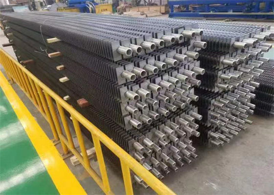 Lò hơi tần số cao Vây ống hàn Bộ phận hơi đốt than Bộ phận ngăn xếp ống tiết kiệm