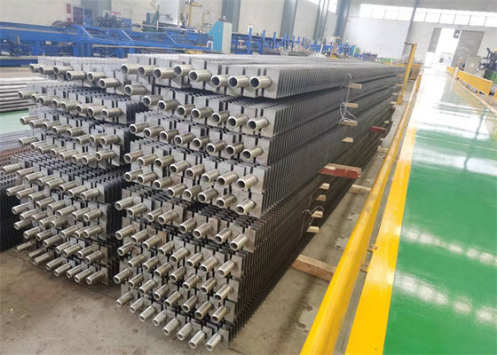 Lò hơi kiểu xoắn ốc Bộ tiết kiệm ống vây cho cấu trúc nhỏ gọn công nghiệp