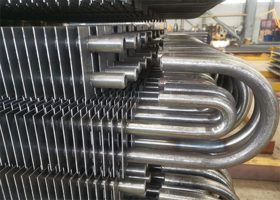 Ống nồi hơi có vây 3mm H với bộ phận thay thế trao đổi nhiệt uốn cong