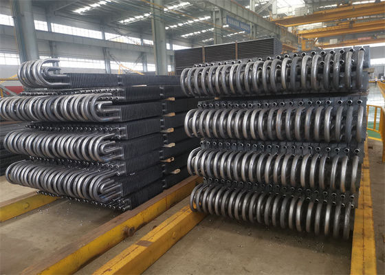 Ống nồi hơi có vây 3mm H với bộ phận thay thế trao đổi nhiệt uốn cong