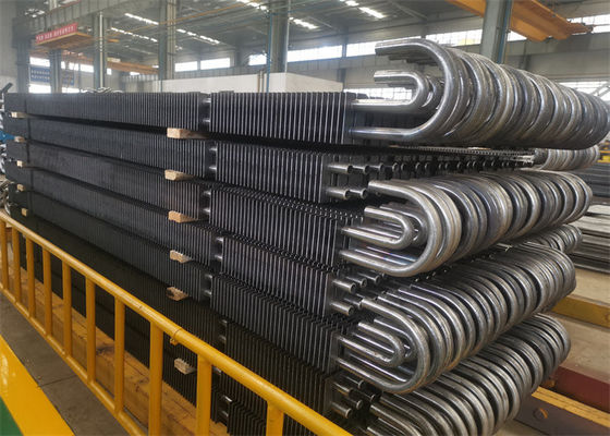 Ống nồi hơi có vây 3mm H với bộ phận thay thế trao đổi nhiệt uốn cong