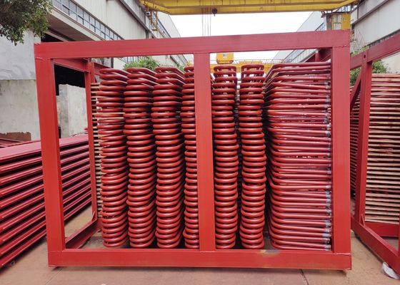 Hợp kim vật liệu nồi hơi ống serpentine với bảng hiệu suất trong bộ trao đổi nhiệt