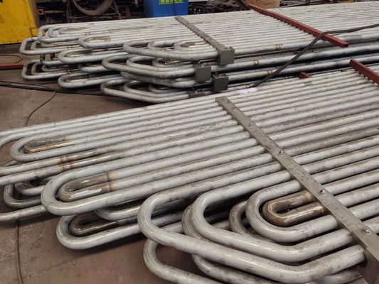 ASTM A249 Carbon Steel Serpentine Coil / Snake Tube In Boiler Reheater