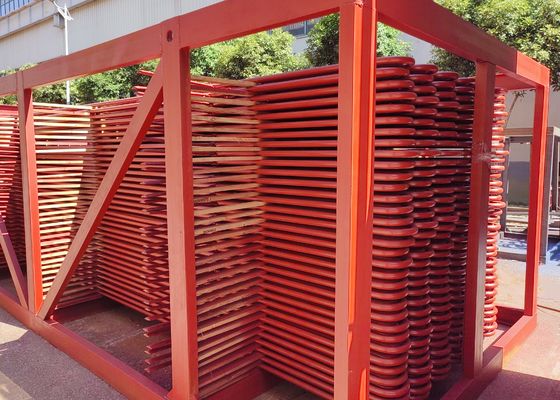 Chuỗi serpentine thép carbon áp suất cao tùy chỉnh trong hệ thống nồi hơi CFB