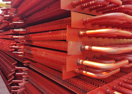 H-Type Sơn thép carbon H-Fin ống ống nồi hơi với vây hình chữ nhật