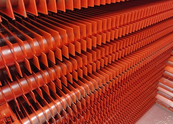 H-Type Sơn thép carbon H-Fin ống ống nồi hơi với vây hình chữ nhật