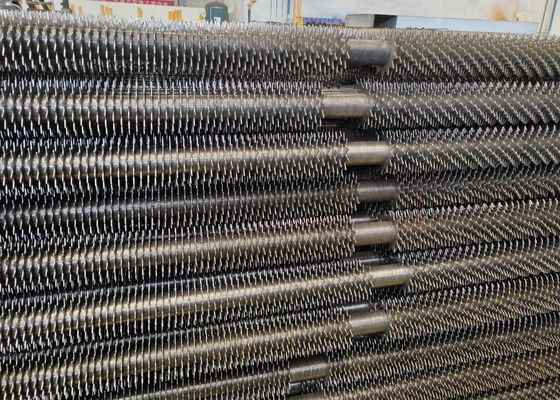 Làn ống cánh xoắn ốc cao hiệu quả cao tần số hàn cho nồi hơi nhà máy điện