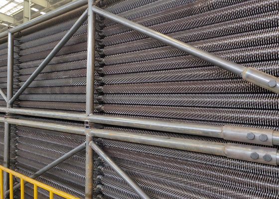 Đồng hợp kim hoặc thép carbon nồi hơi Spiral Fin ống cho môi trường nhiệt độ cao
