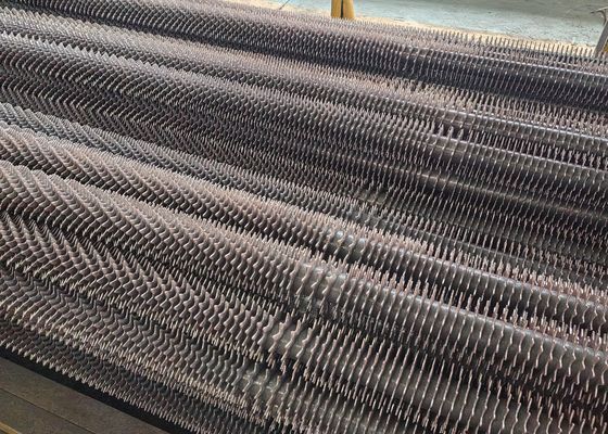Đồng hợp kim hoặc thép carbon nồi hơi Spiral Fin ống cho môi trường nhiệt độ cao