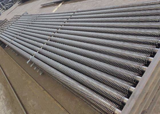 SA213/ASTM Stainless Steel Boiler Serrated Spiral Fin Tube Với hiệu suất cao