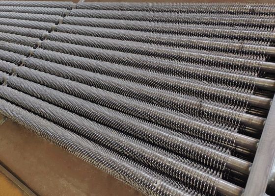 Bụi có vây theo yêu cầu với vây xoắn ốc để cải thiện kinh tế và độ tin cậy hoạt động