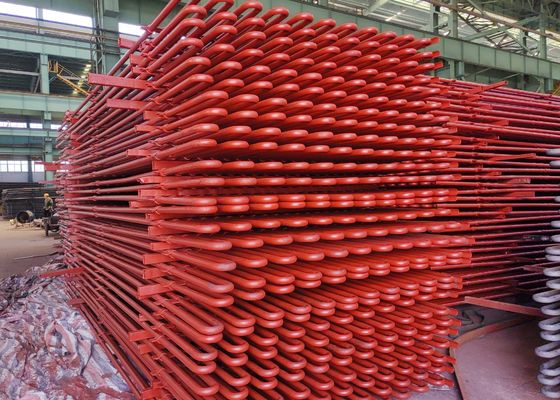 Bụi serpentine cho bộ trao đổi nhiệt và siêu nóng trong nồi hơi phục hồi nhiệt thải với kiểm tra thủy tĩnh 100%