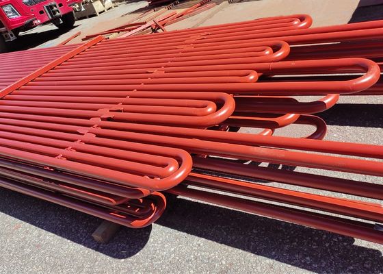 ống serpentine cho phục hồi nhiệt thải nồi hơi trao đổi nhiệt cuộn máy sưởi siêu sưởi