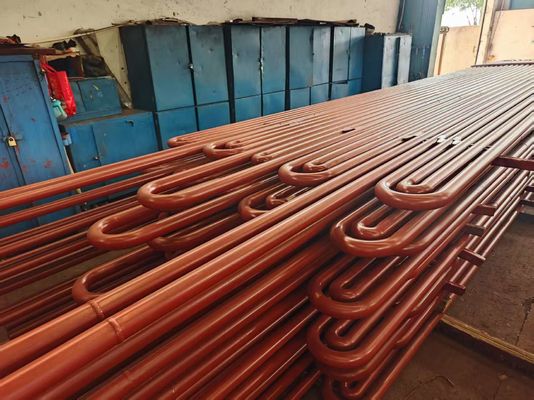 Các ống trao đổi nhiệt serpentine tùy chỉnh cho nồi hơi nhiệt thải
