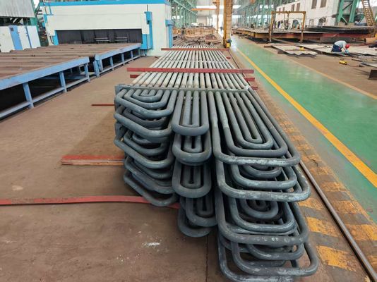 Bụi serpentine cuộn Economizer áp suất cao chứng nhận ASME cho nồi hơi công nghiệp