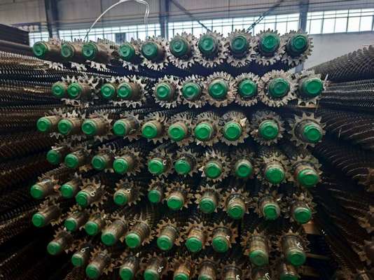 Ống vây xoắn Ống thép hợp kim Thép carbon Thép không gỉ Truyền nhiệt