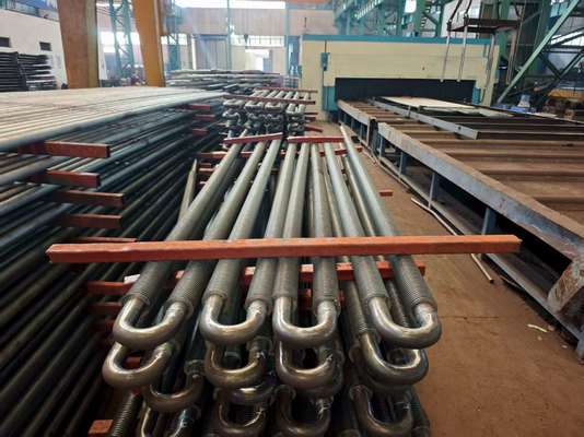 Ống vây xoắn lò hơi tùy chỉnh bằng thép carbon hàn tần số cao hiệu suất cao