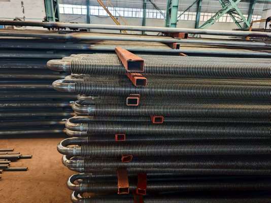 Ống vây xoắn lò hơi tùy chỉnh bằng thép carbon hàn tần số cao hiệu suất cao