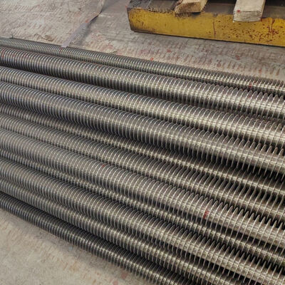 Ống vây xoắn ốc lò hơi tùy chỉnh bằng thép không gỉ, thép carbon cho bộ phận chịu áp của lò hơi