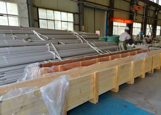 Astm A213 Dàn ống không gỉ / Ống thép không gỉ liền mạch 38.1mm - 101.6mm
