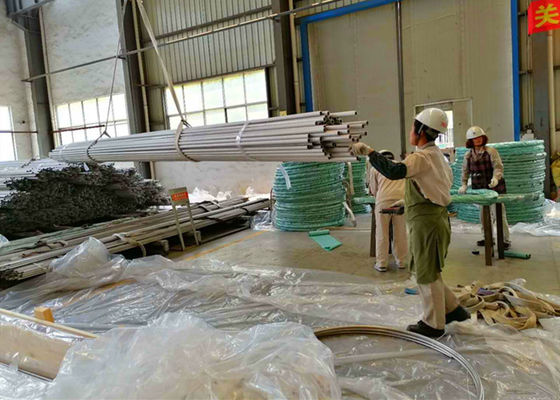 TP316L ASTM A269 ASME SA269 Ống không gỉ 10 * 0.65 * 6000mm Sáng được ủ