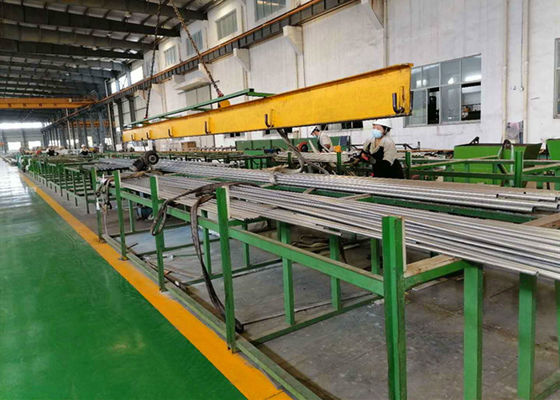 Dàn ống Ss Hoàn thiện nóng Astm A269 Astm A312 A312m Astm A511 A511m Hóa dầu