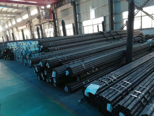 A53 A B A106 BC Ống thép hàn xoắn ốc nhẹ cho lò hơi được hoàn thiện