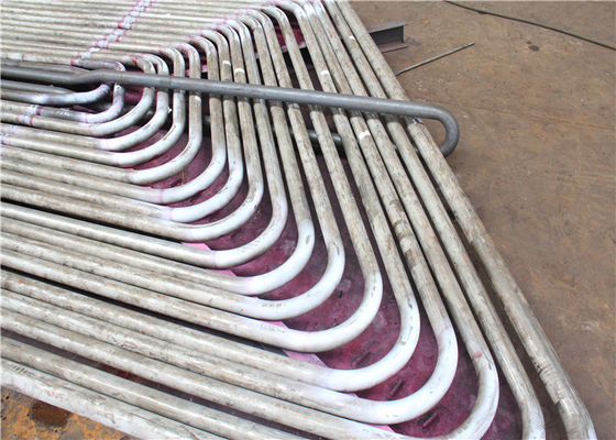 EN3834 1500mm Lò hơi đốt than ống Serpentine Thép không gỉ