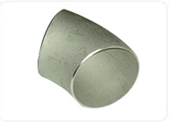 ASTM B815 S31804 S32205 Ống nồi hơi thép khuỷu tay / Thép hai mặt Khuỷu tay Tee Red Red Cap Cap SR