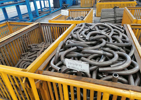 ASTM A234 WPB S LR Khuỷu tay nồi hơi thép / Carbon rèn khuỷu tay thép