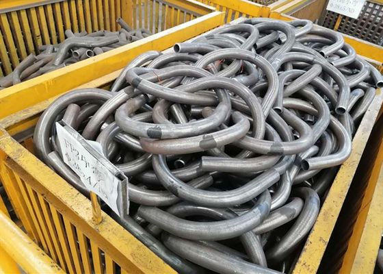 Ống thép không gỉ 8 "90 độ / Ống nối / Mặt bích ASME cho nồi hơi & thiết bị trao đổi