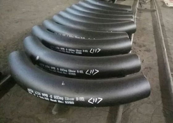 Ống thép không gỉ 8 "90 độ / Ống nối / Mặt bích ASME cho nồi hơi & thiết bị trao đổi