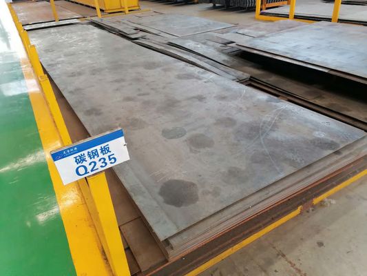 Thép tấm cán nguội hoặc cán nóng Độ dày 6 - 80mm Q235 Q345 B C D E