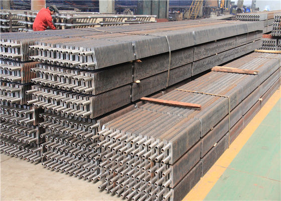 SS hoặc CS Nồi hơi Vây ống / trao đổi nhiệt Vây ống loại rắn cho máy sấy mát