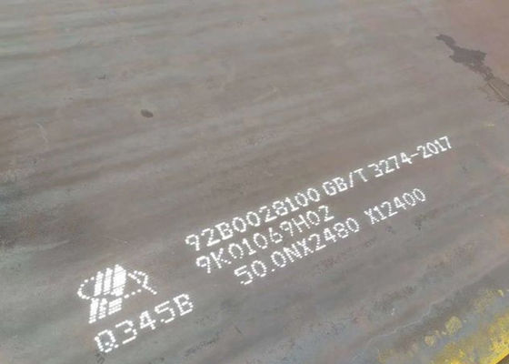 Nồi hơi cán nóng hợp kim tấm thép tấm 16mn Q345b Cấu trúc hợp kim thấp mangan
