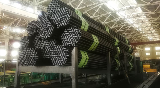 Thép ống lò hơi liền mạch Lịch 40 Thép cacbon khô tráng phủ lớp sơn dầu A53