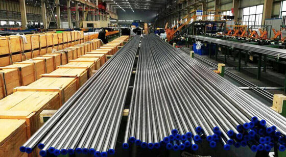 ASTM A213 T5b Lớp phủ tiêu chuẩn Ống thép Austenitic Ferritic liền mạch