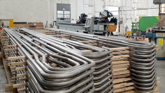 SGS ASTM A179 19.05X2.11X6000MM Ống nồi hơi liền mạch U uốn