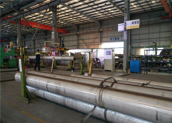 405mm ERW Ống hàn thép không gỉ được ngâm cho bộ quá nhiệt