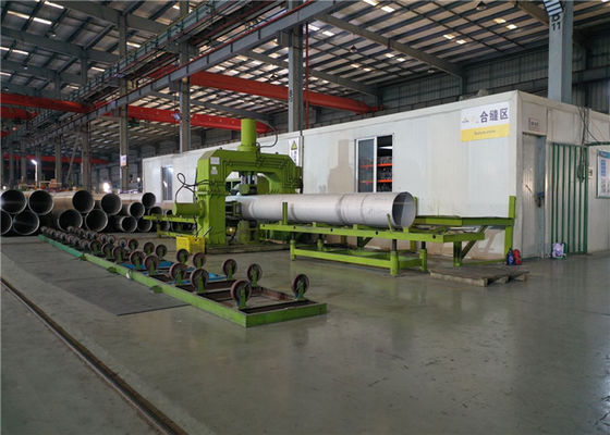 405mm ERW Ống hàn thép không gỉ được ngâm cho bộ quá nhiệt