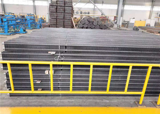 Lò hơi CFB Nhôm 1060 Ống vây dọc Truyền nhiệt cao