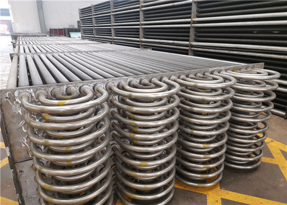 Thép hợp kim HF hàn Ống vây xoắn ốc cho các nhà máy điện Bộ phận sưởi