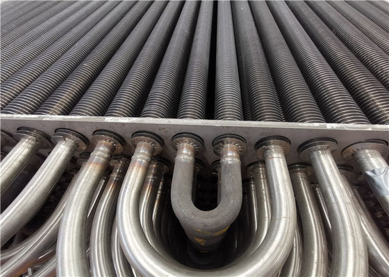 Thép không gỉ ASME 316L Ống xoắn có hình xoắn ốc so le cho thiết bị trao đổi nhiệt