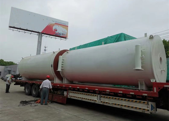 1.25MPA ASME Lò hơi Combi đốt khí thẳng đứng Bố trí ống thắt chặt