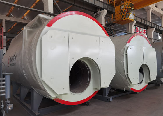 1.25MPA ASME Lò hơi Combi đốt khí thẳng đứng Bố trí ống thắt chặt