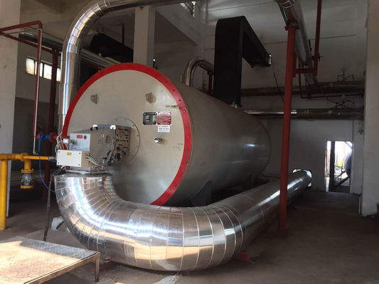 Khí đốt cháy LPG bằng hơi nước dẫn nhiệt Lò hơi sử dụng nhiệt cao