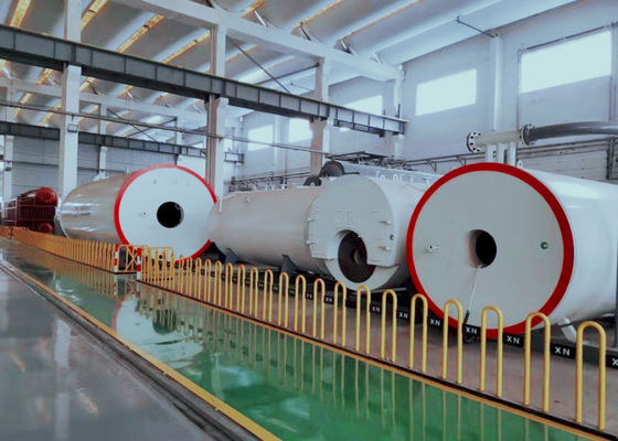 Lò hơi kết hợp khí đốt tự nhiên propan ngang 1.1mpa
